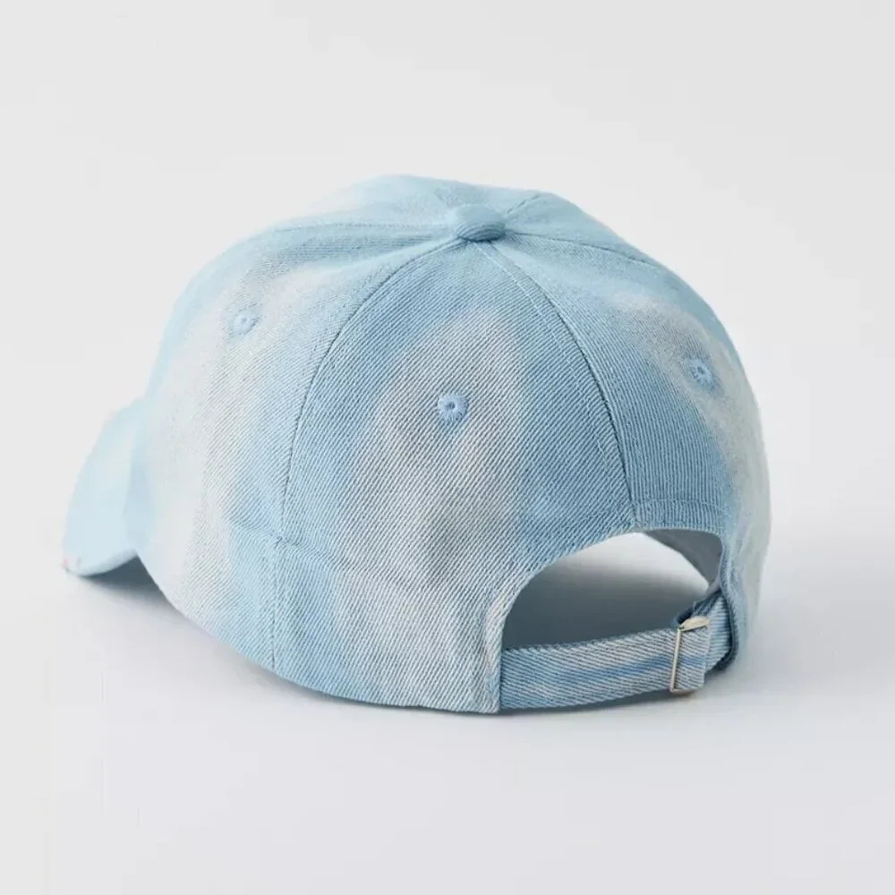 NWT Urban Outfitters Top Tier Distressed Denim Baseball Hat